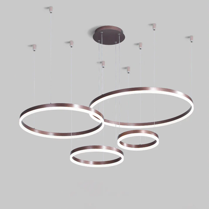 WOMO Multi LED Ring Chandelier-WM2003 - Image 31