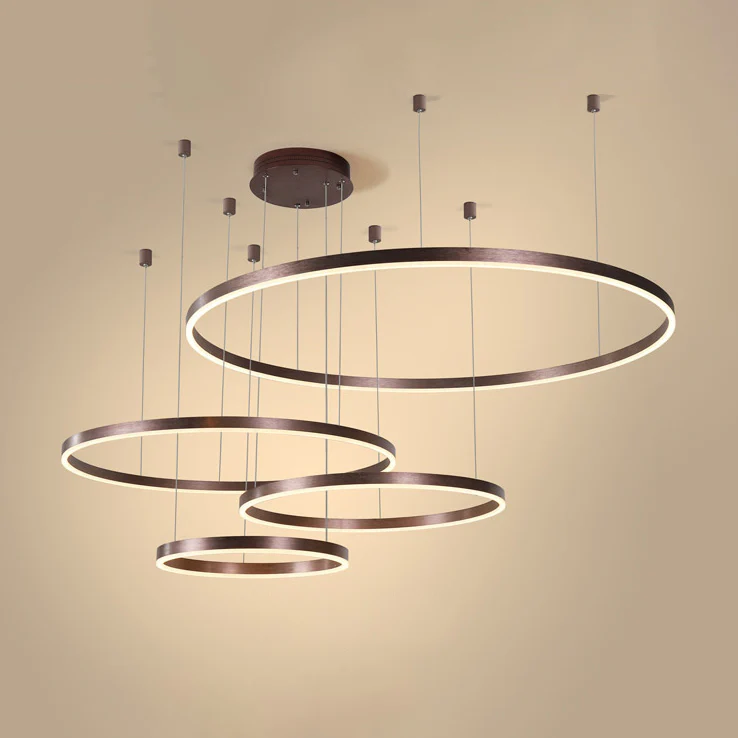 WOMO Multi LED Ring Chandelier-WM2003 - Image 34