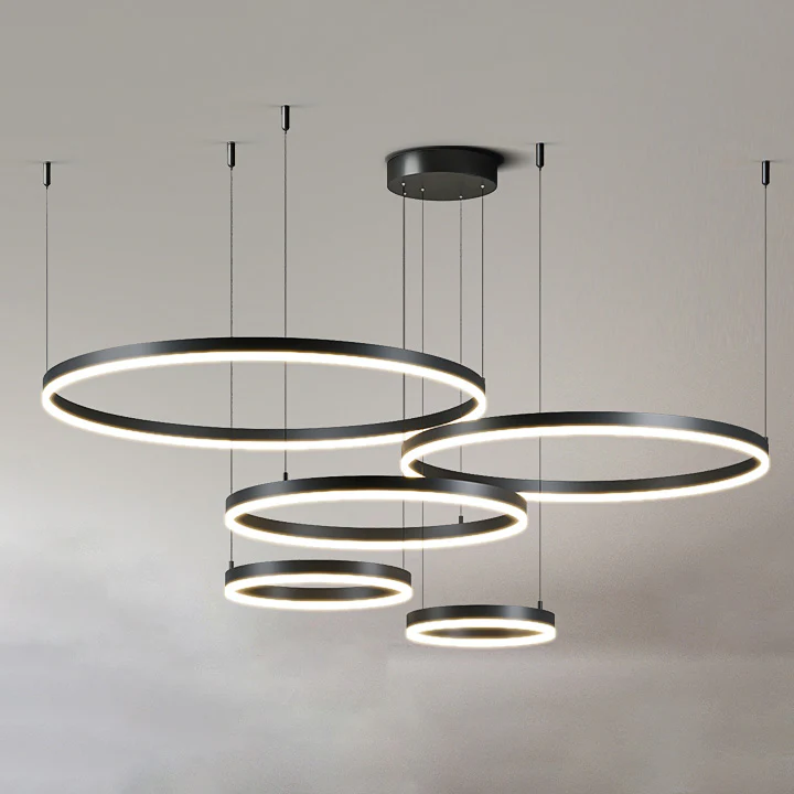 WOMO Multi LED Ring Chandelier-WM2003 - Image 42