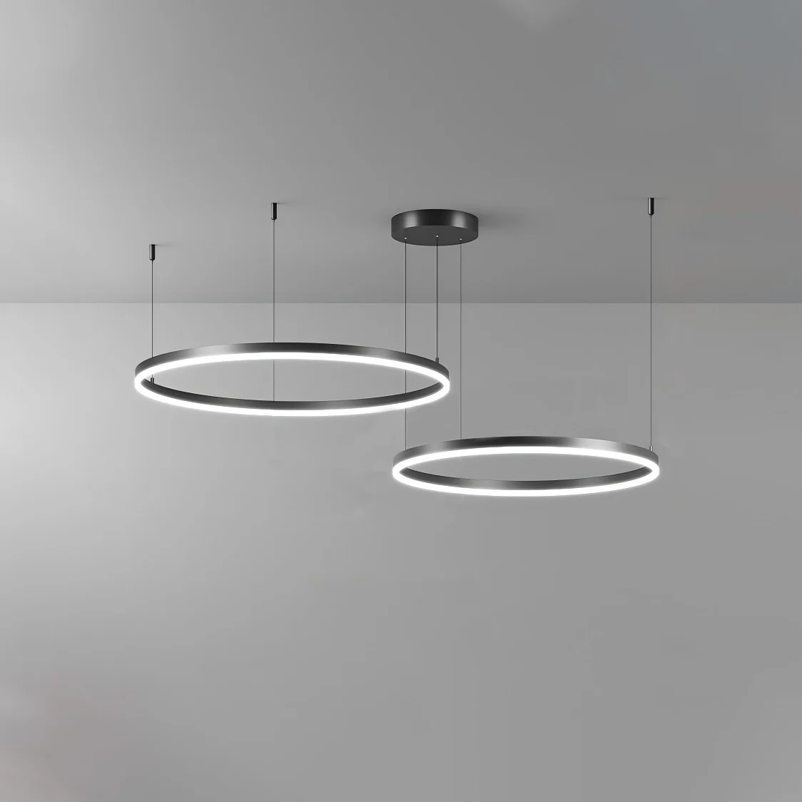 WOMO Multi LED Ring Chandelier-WM2003 - Image 50