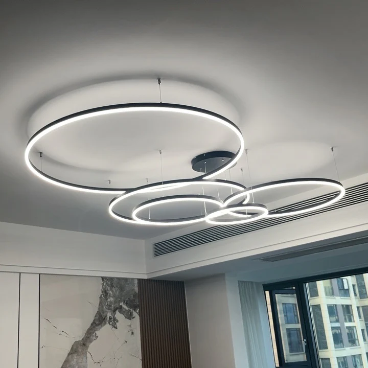 WOMO Multi LED Ring Chandelier-WM2003 - Image 52