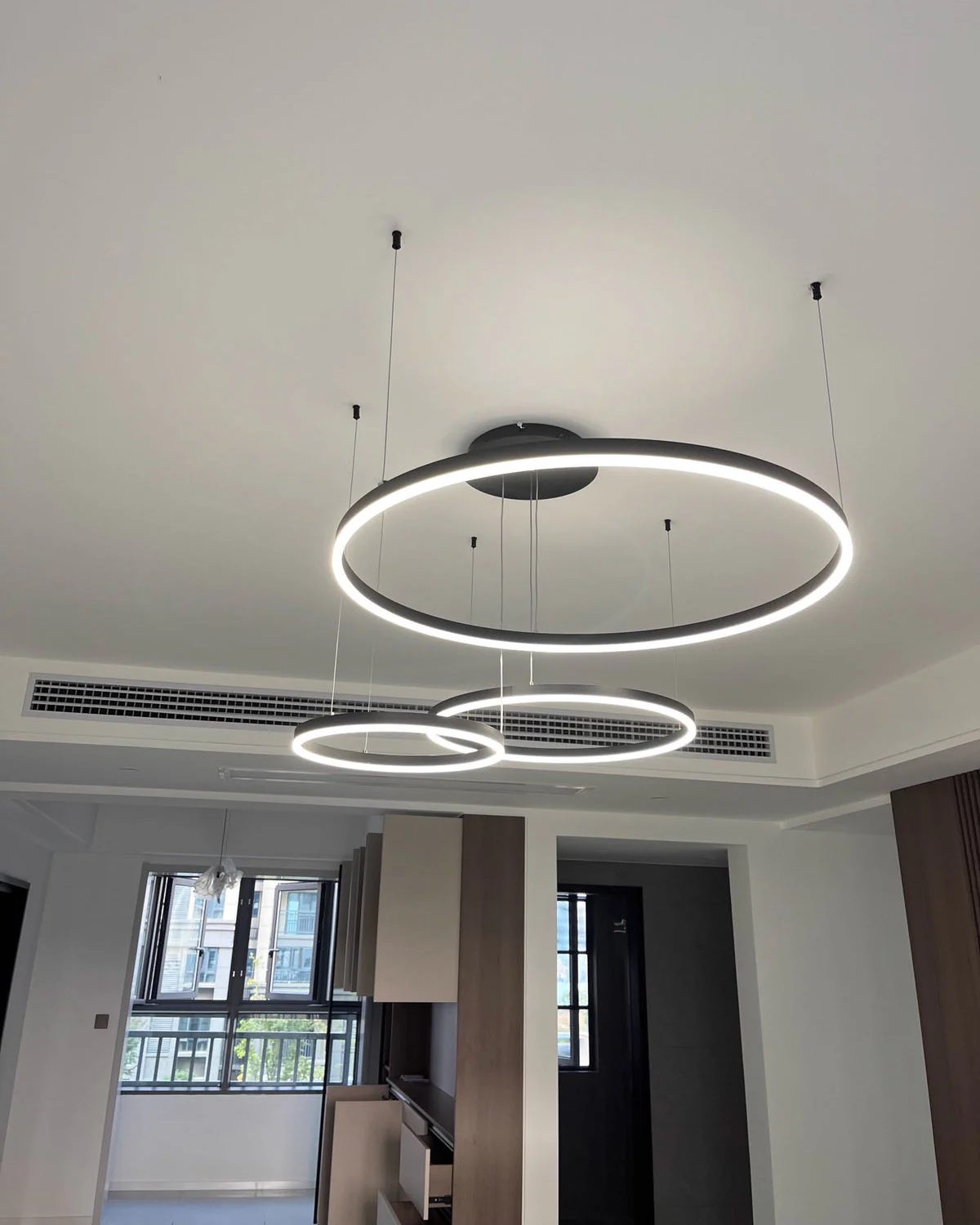 WOMO Multi LED Ring Chandelier-WM2003 - Image 58