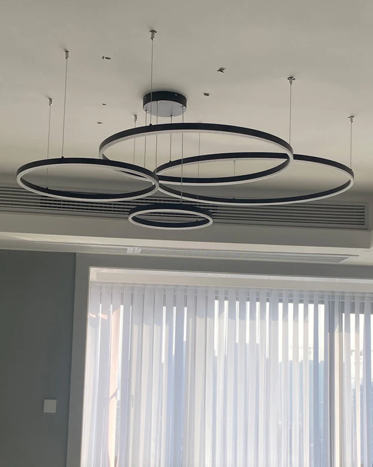 WOMO Multi LED Ring Chandelier-WM2003 - Image 59