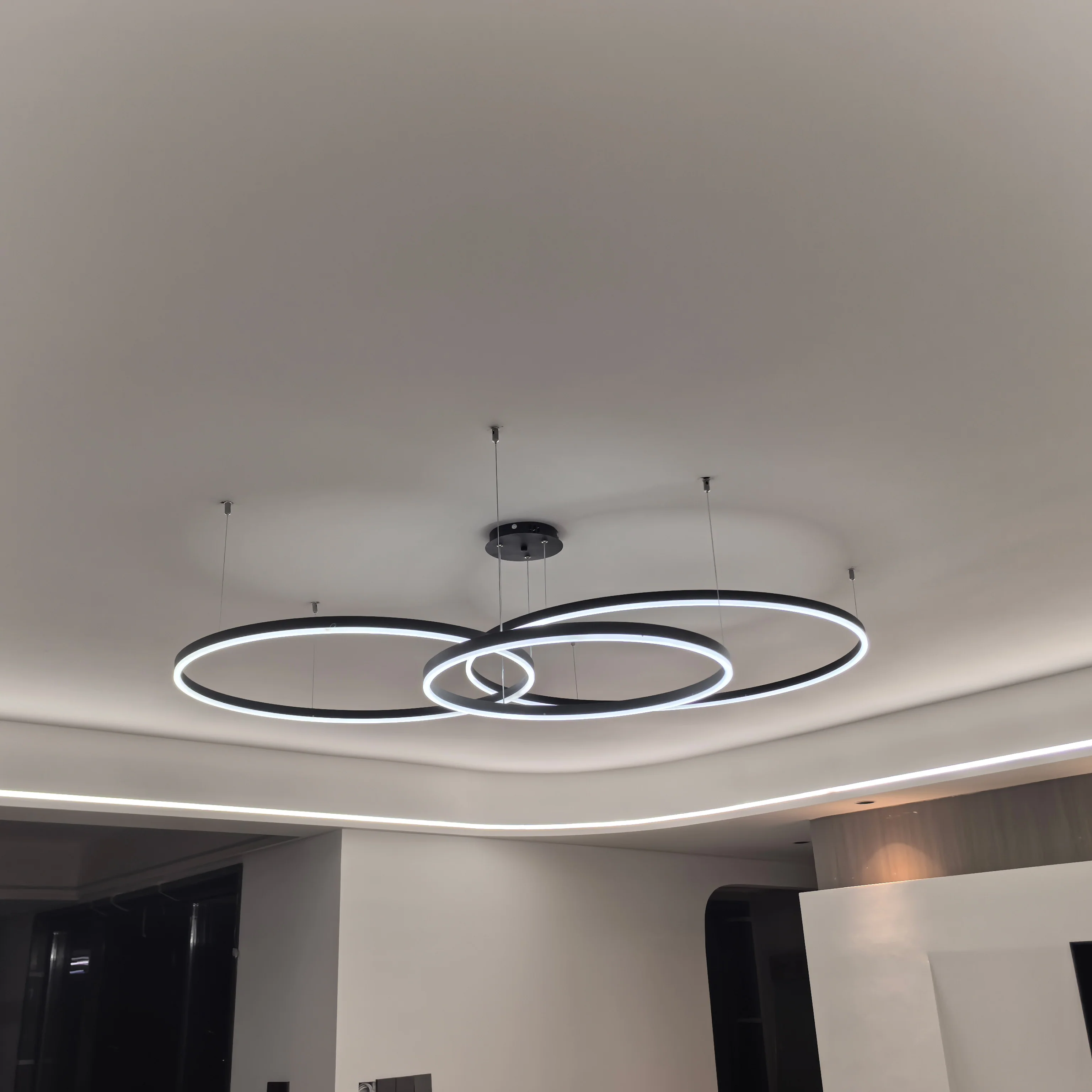 WOMO Multi LED Ring Chandelier-WM2003 - Image 64