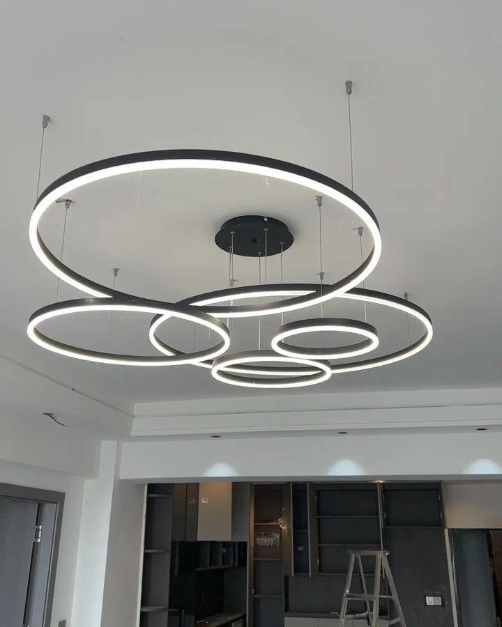 WOMO Multi LED Ring Chandelier-WM2003 - Image 66