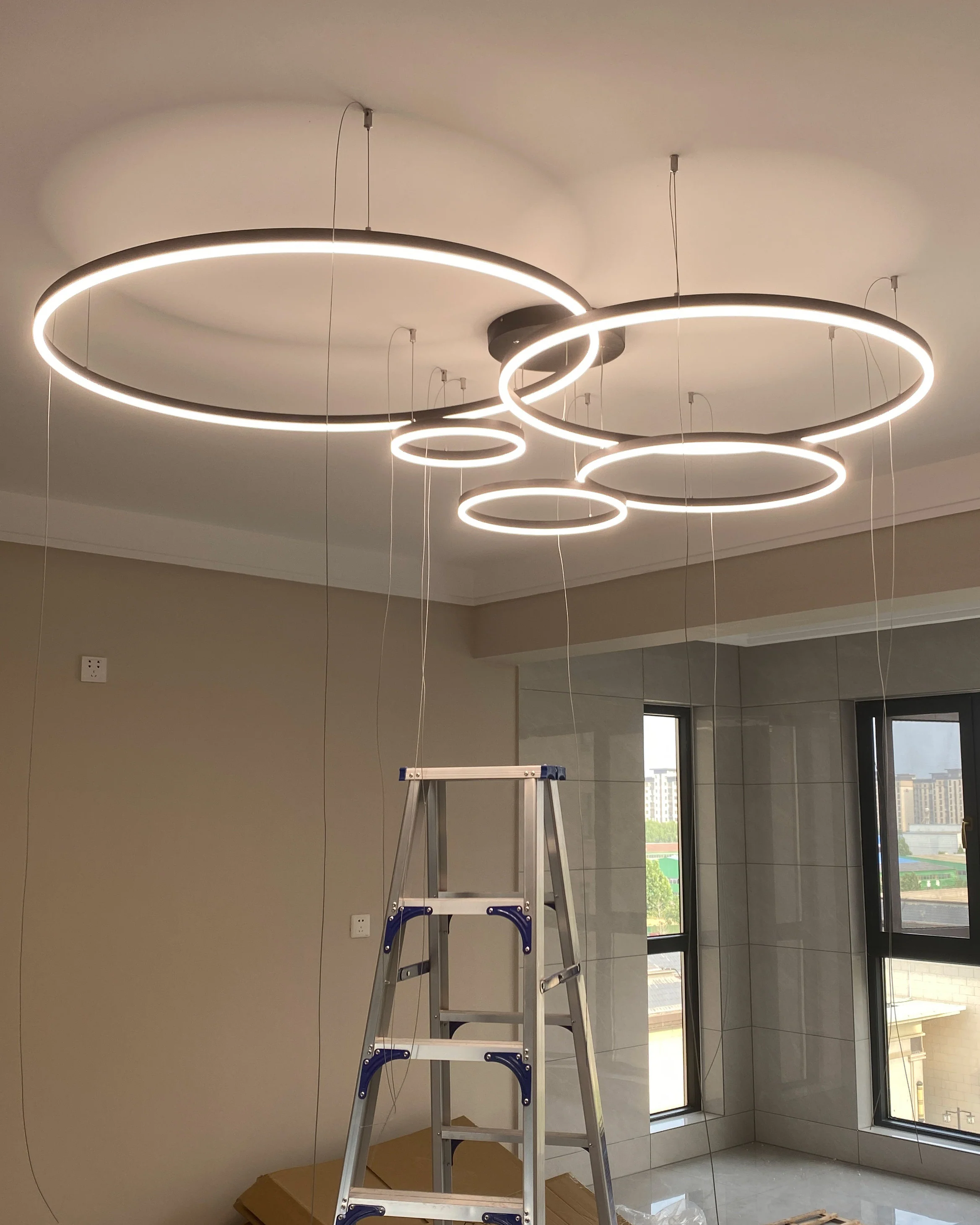 WOMO Multi LED Ring Chandelier-WM2003 - Image 72