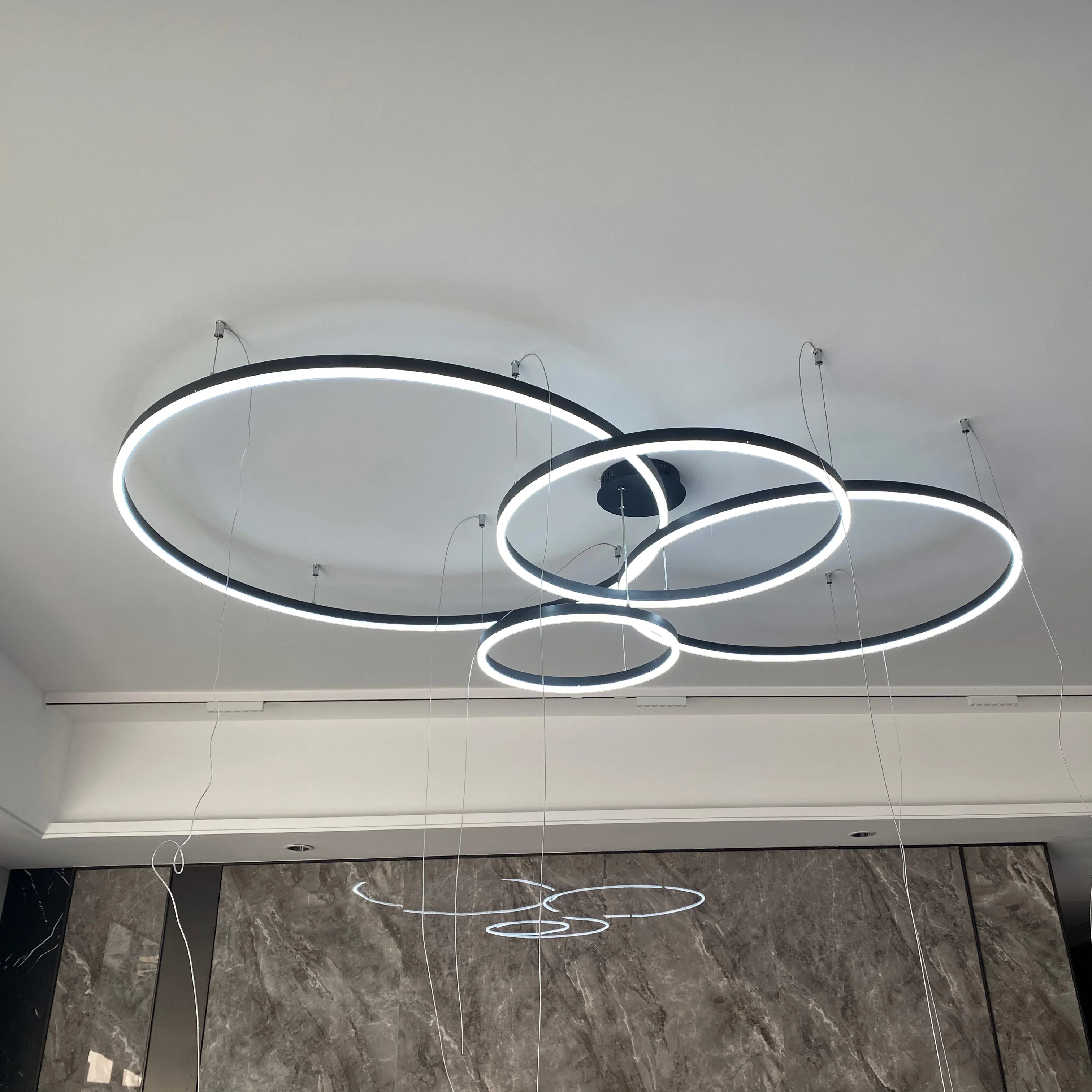 WOMO Multi LED Ring Chandelier-WM2003 - Image 74