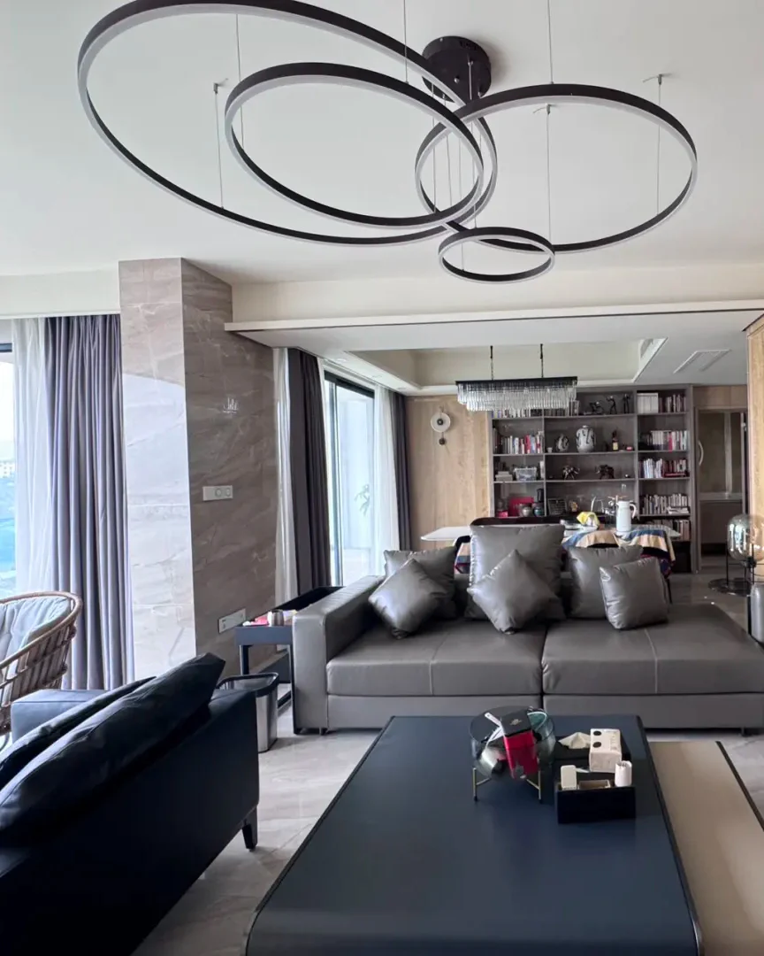WOMO Multi LED Ring Chandelier-WM2003 - Image 75