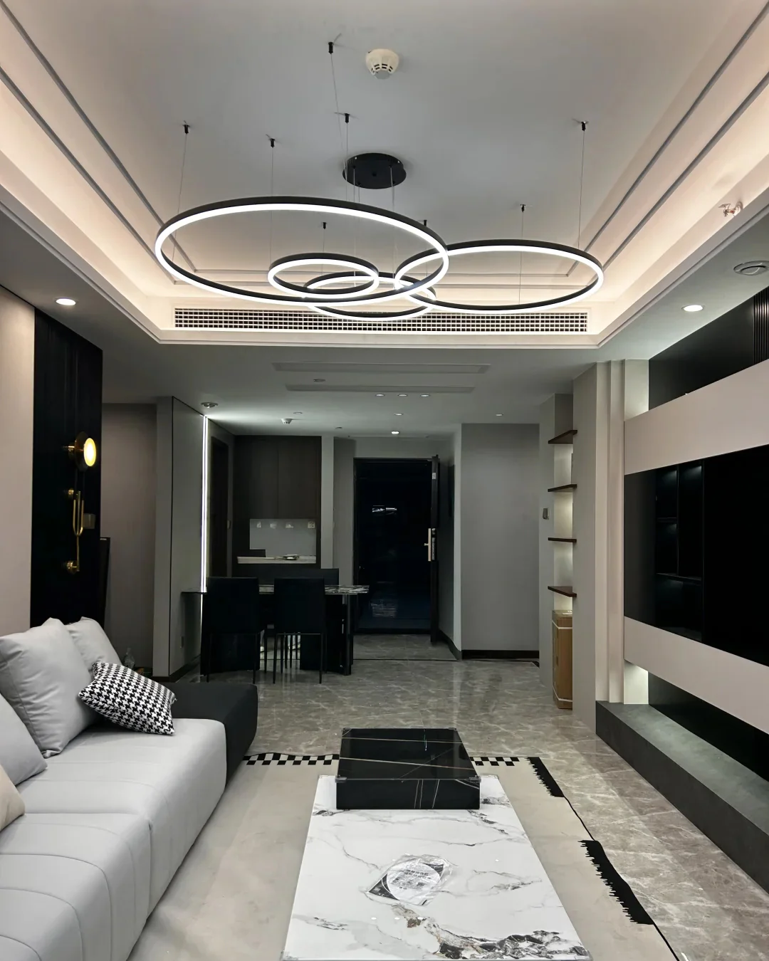 WOMO Multi LED Ring Chandelier-WM2003 - Image 78