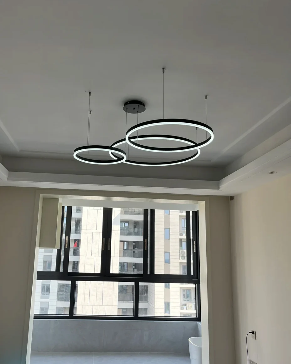 WOMO Multi LED Ring Chandelier-WM2003 - Image 93
