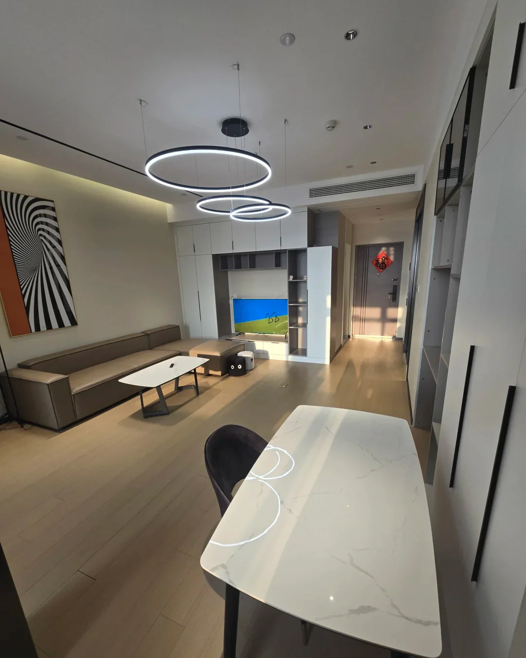 WOMO Multi LED Ring Chandelier-WM2003 - Image 98