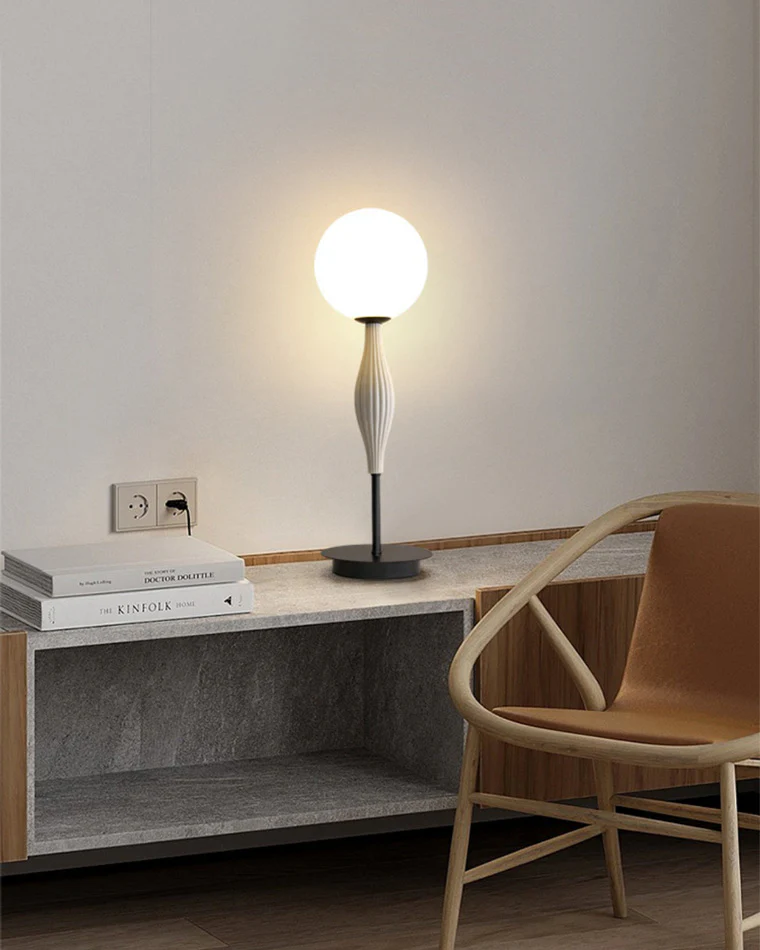 WOMO Glass Globe Floor Lamp-WM7024 - Image 11