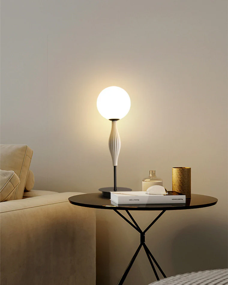 WOMO Glass Globe Floor Lamp-WM7024 - Image 12