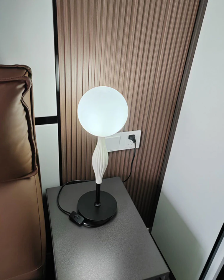 WOMO Glass Globe Floor Lamp-WM7024 - Image 17