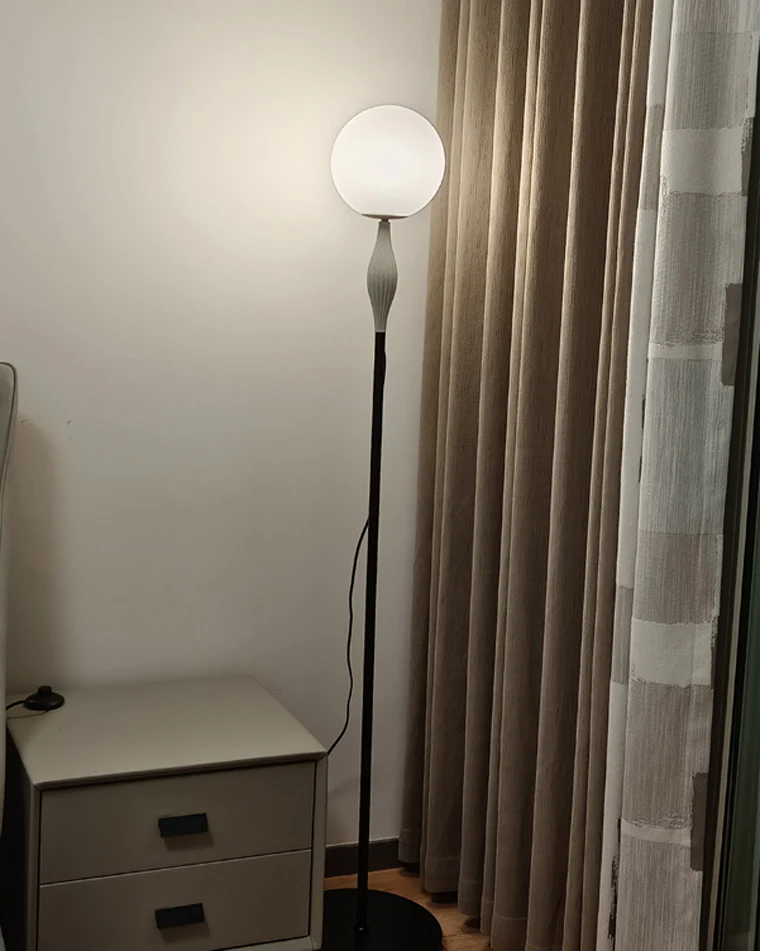 WOMO Glass Globe Floor Lamp-WM7024 - Image 19