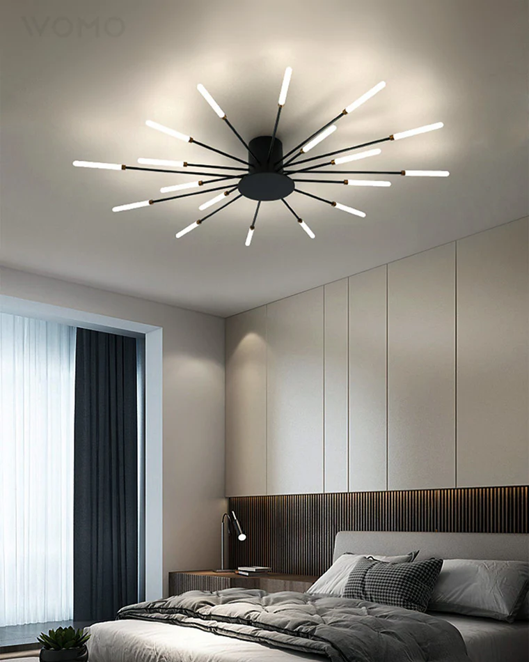 WOMO Firework Starburst Flush Mount Ceiling Light-WM1000 - Image 13