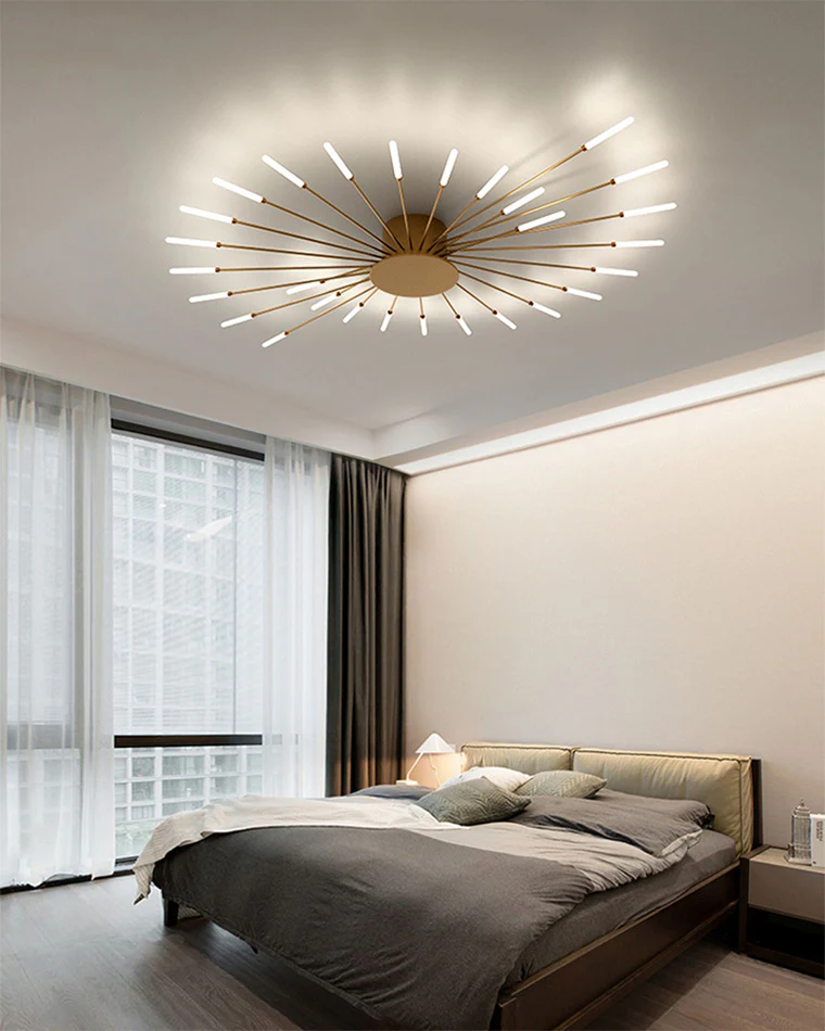 WOMO Firework Starburst Flush Mount Ceiling Light-WM1000 - Image 16