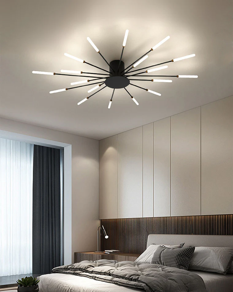 WOMO Firework Starburst Flush Mount Ceiling Light-WM1000 - Image 17