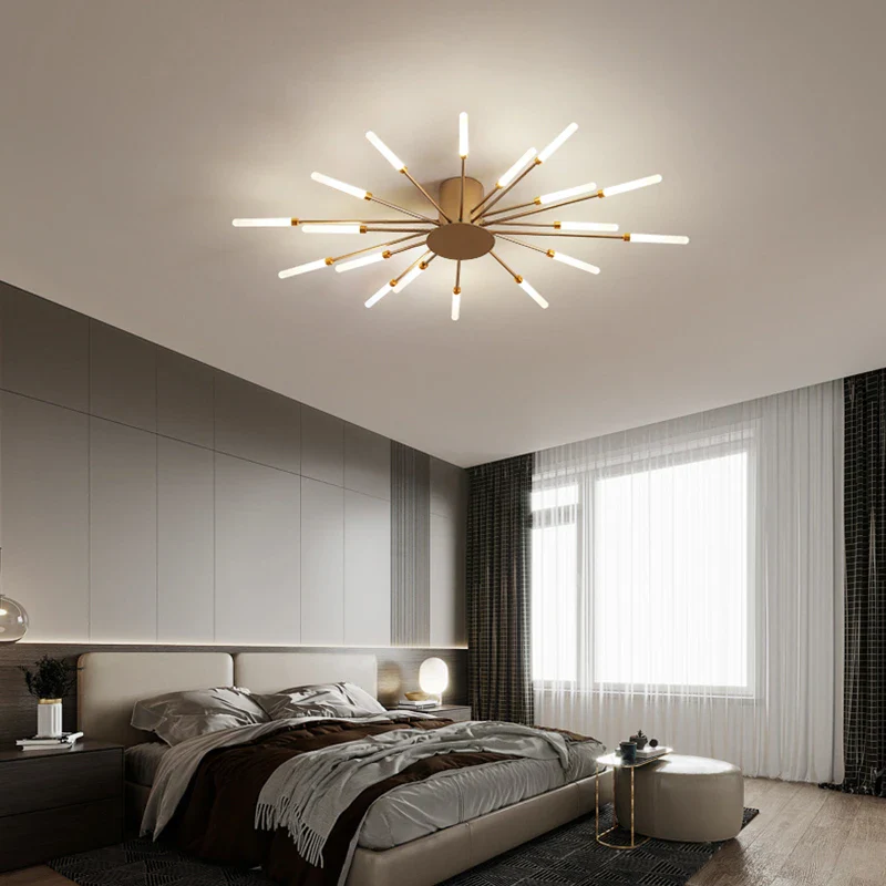 WOMO Firework Starburst Flush Mount Ceiling Light-WM1000 - Image 22