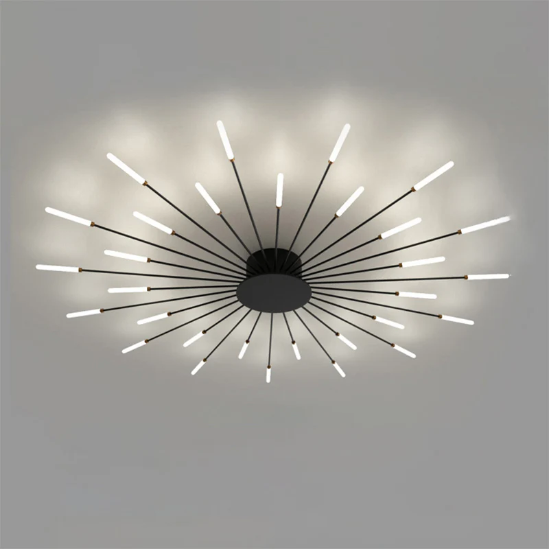 WOMO Firework Starburst Flush Mount Ceiling Light-WM1000 - Image 26