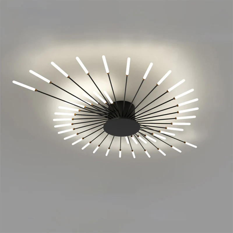 WOMO Firework Starburst Flush Mount Ceiling Light-WM1000 - Image 28