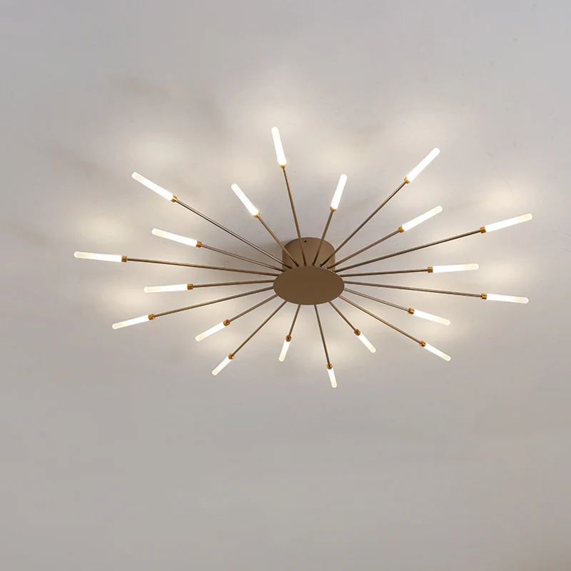 WOMO Firework Starburst Flush Mount Ceiling Light-WM1000 - Image 29