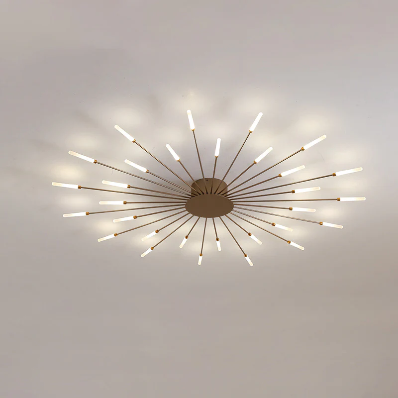 WOMO Firework Starburst Flush Mount Ceiling Light-WM1000 - Image 30