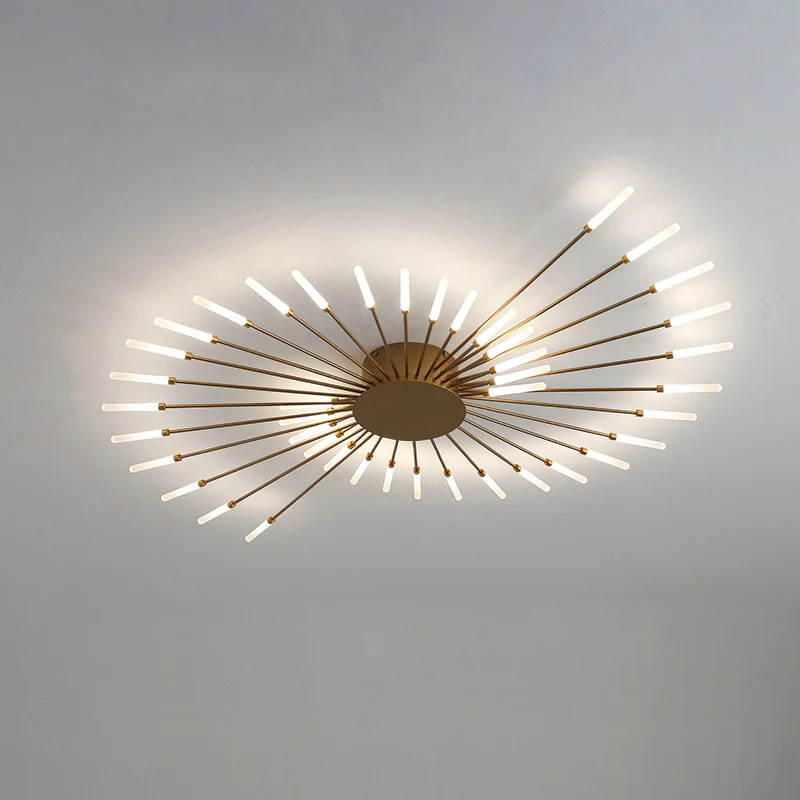 WOMO Firework Starburst Flush Mount Ceiling Light-WM1000 - Image 31