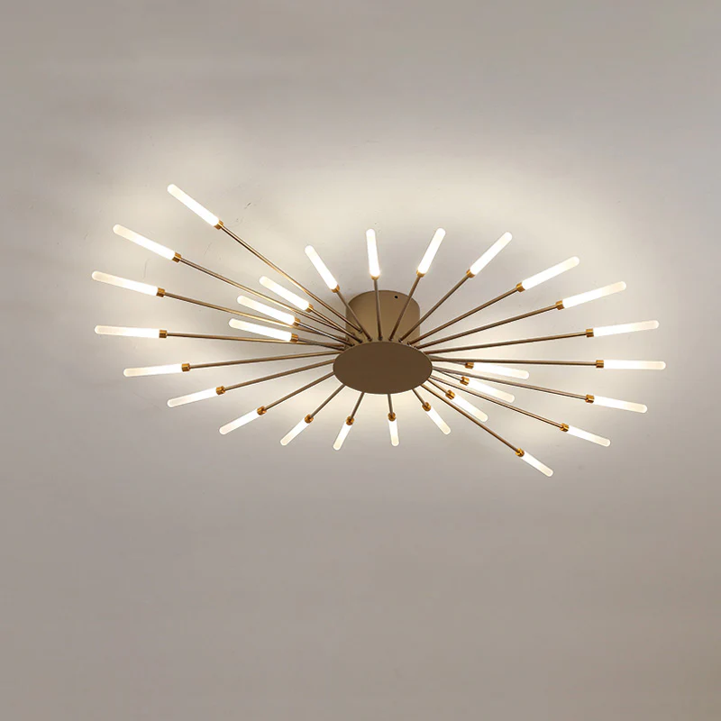 WOMO Firework Starburst Flush Mount Ceiling Light-WM1000 - Image 32