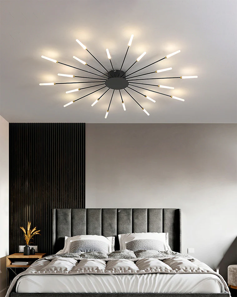 WOMO Firework Starburst Flush Mount Ceiling Light-WM1000 - Image 8