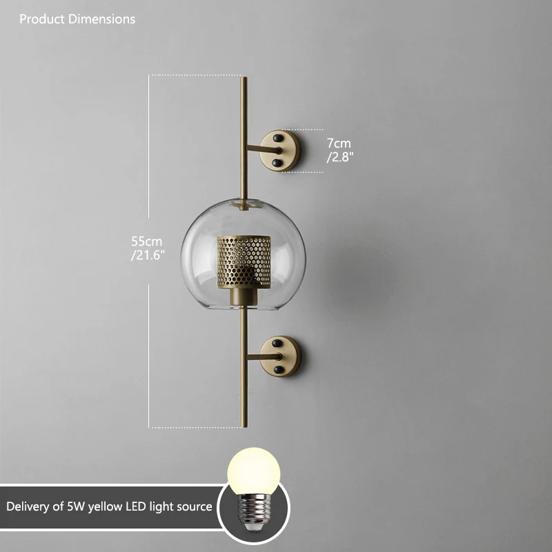 WOMO Industrial Hurricane Wall Sconce-WM6031 - Image 30