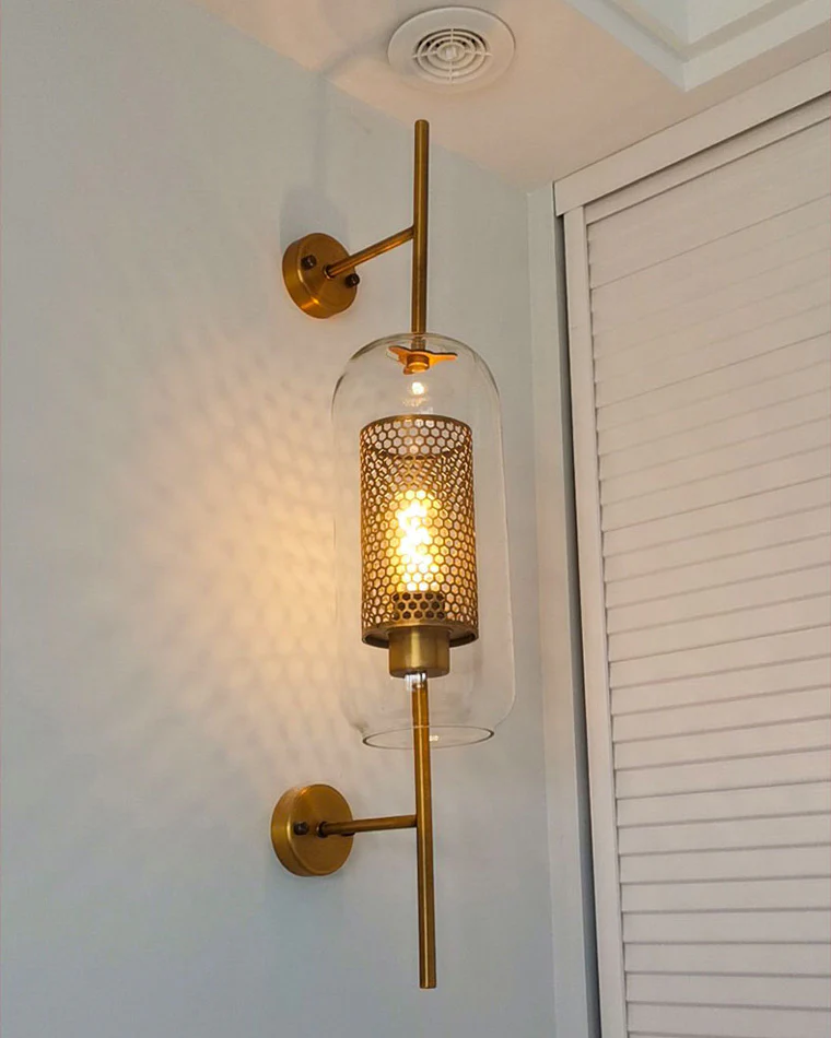WOMO Industrial Hurricane Wall Sconce-WM6031 - Image 6