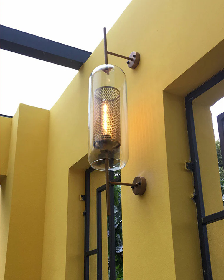 WOMO Industrial Hurricane Wall Sconce-WM6031 - Image 9