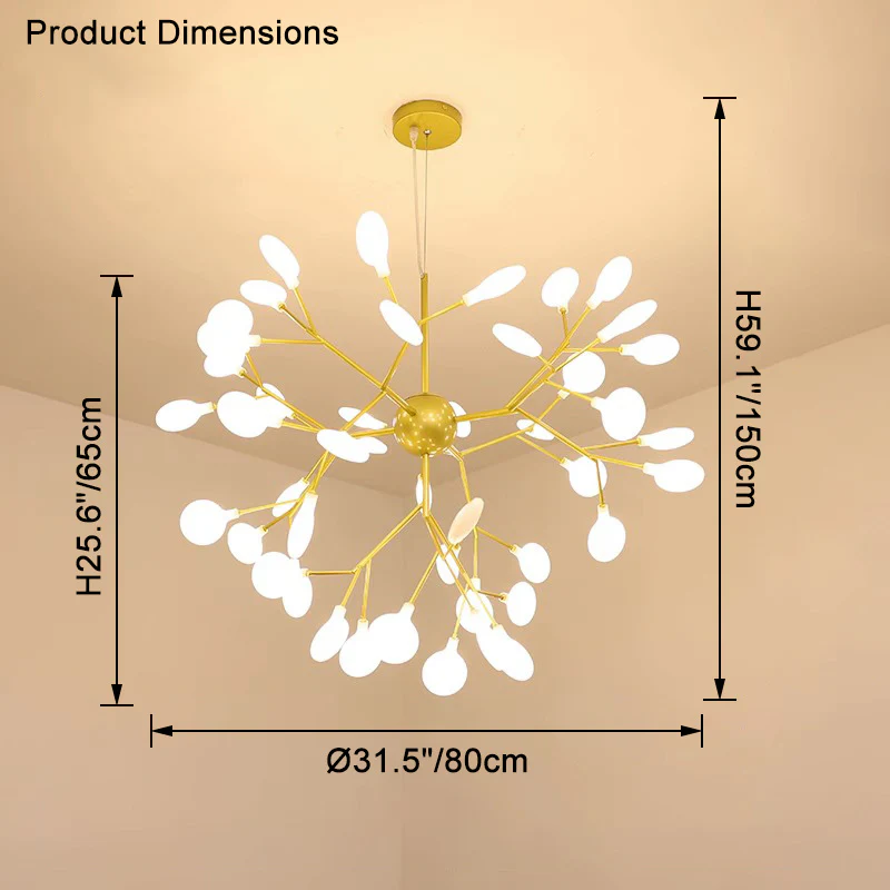 WOMO Heracleum/Firefly Chandelier-WM2113 - Image 79