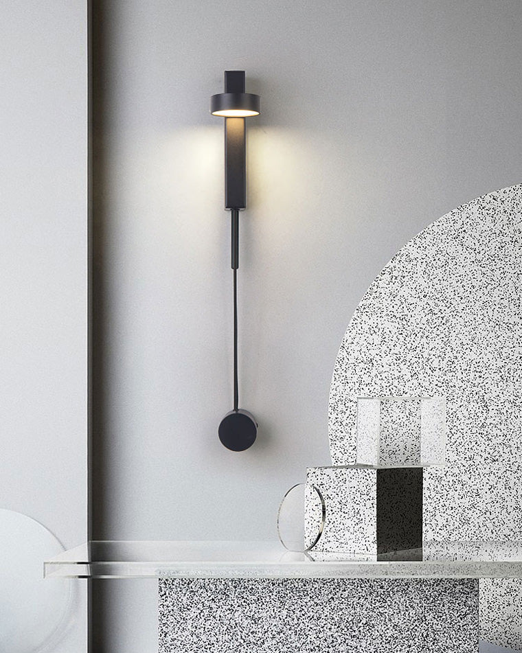 WOMO Adjustable Black/Gold Pendulum Wall Sconce-WM6029 - Image 16