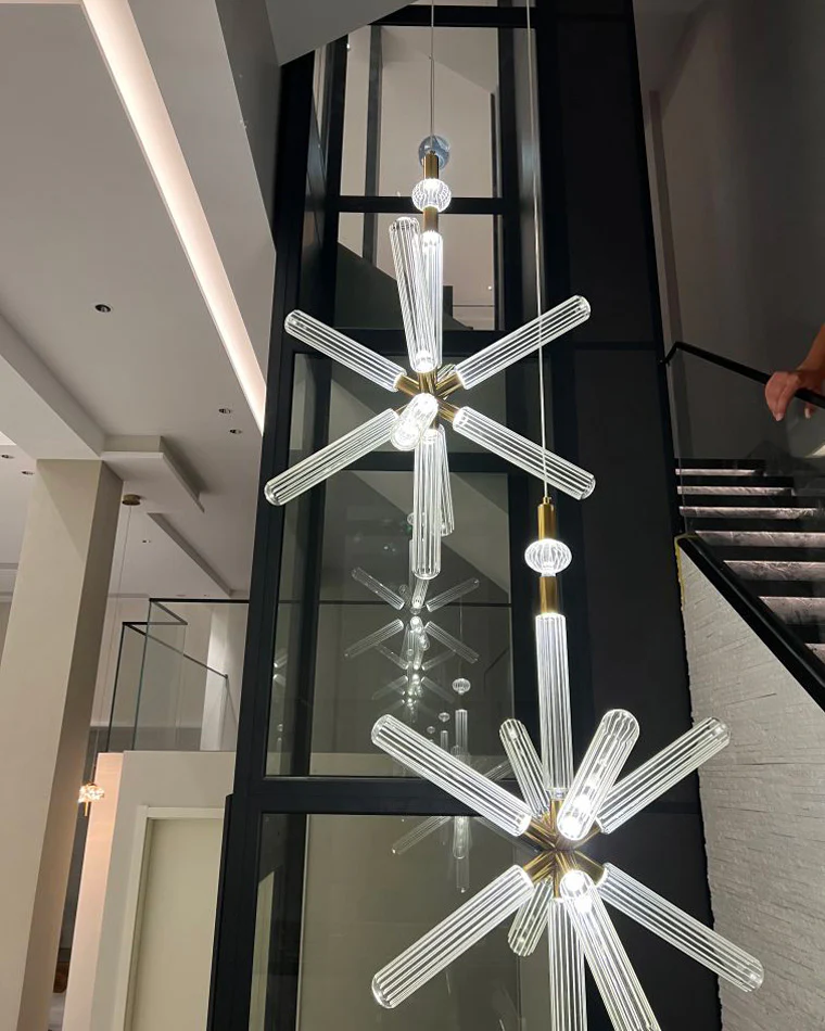 WOMO Cypher Vertical/Horizontal Glass Pendant light-WM2153 - Image 31