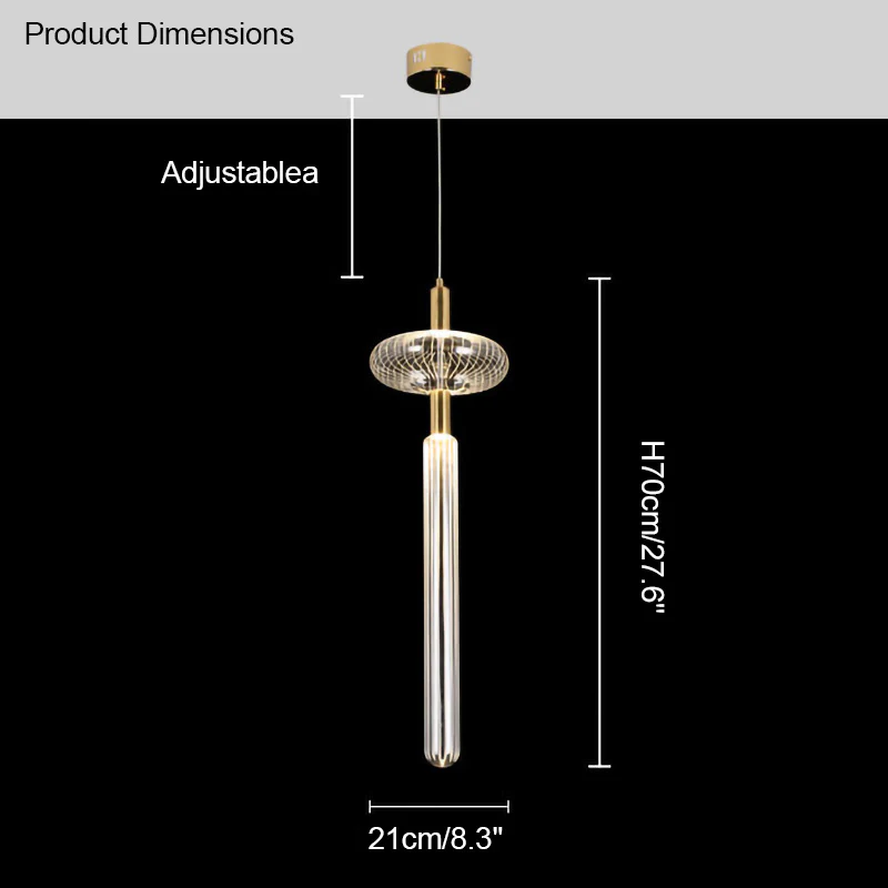 WOMO Cypher Vertical/Horizontal Glass Pendant light-WM2153 - Image 36