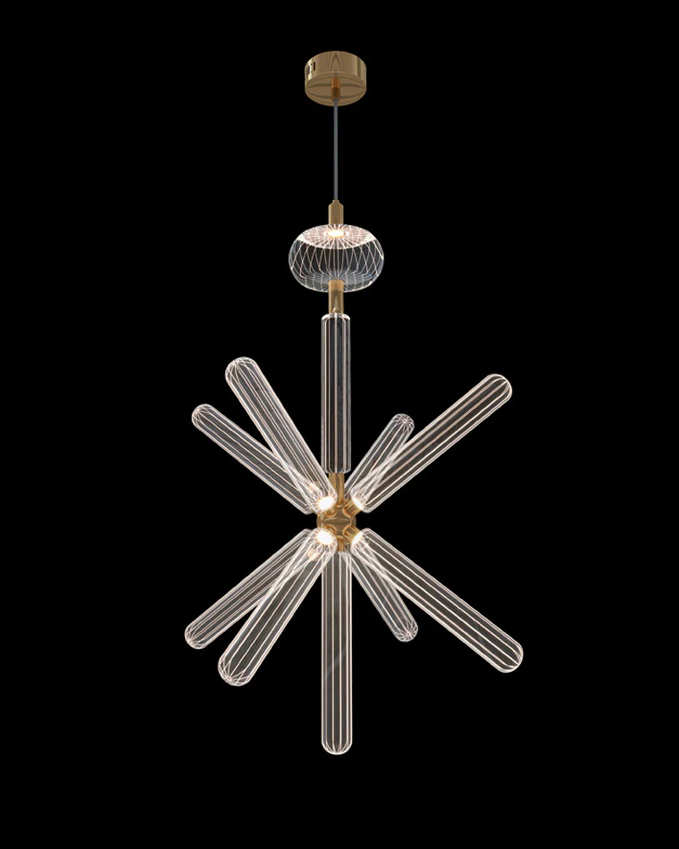 WOMO Cypher Vertical/Horizontal Glass Pendant light-WM2153 - Image 6