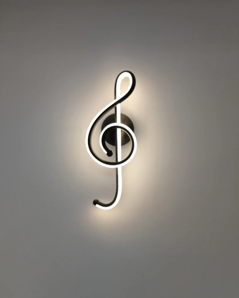 WOMO Musical Note Sculptural Wall Sconce-WM6015 - Image 12