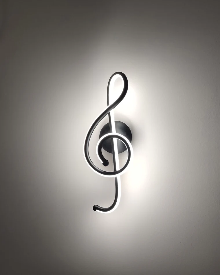 WOMO Musical Note Sculptural Wall Sconce-WM6015 - Image 13