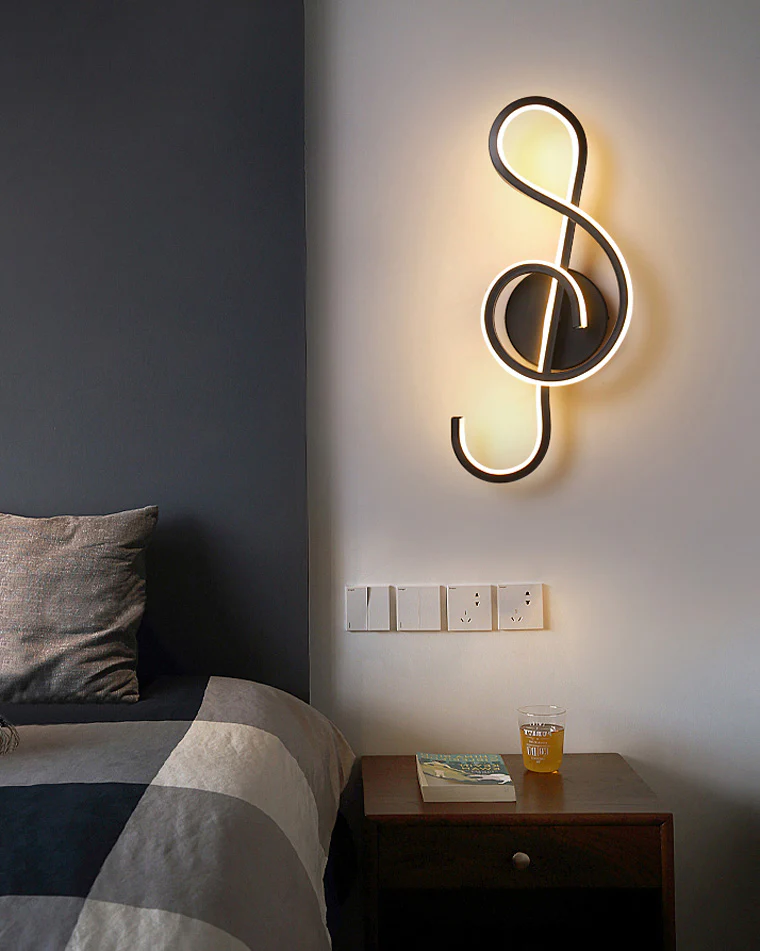 WOMO Musical Note Sculptural Wall Sconce-WM6015 - Image 23
