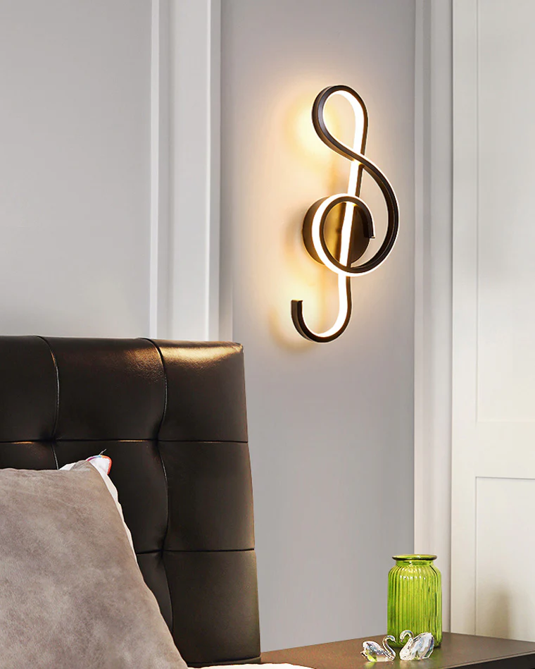 WOMO Musical Note Sculptural Wall Sconce-WM6015 - Image 25