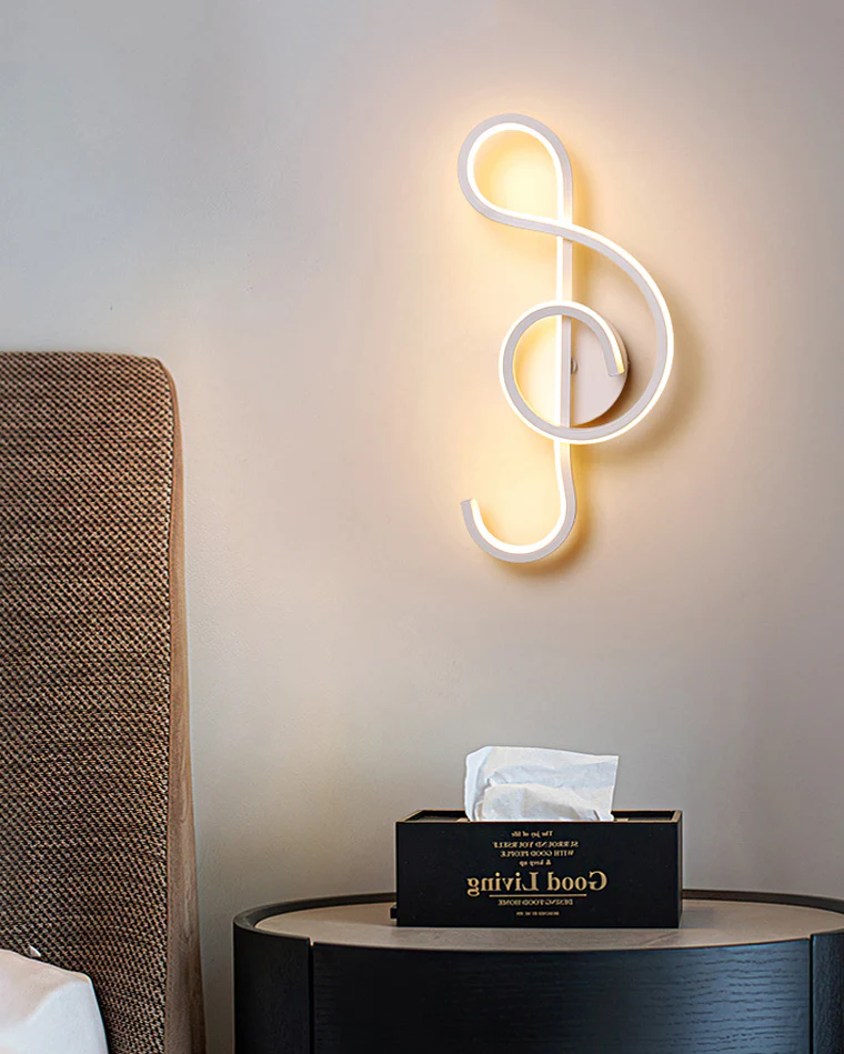 WOMO Musical Note Sculptural Wall Sconce-WM6015 - Image 26
