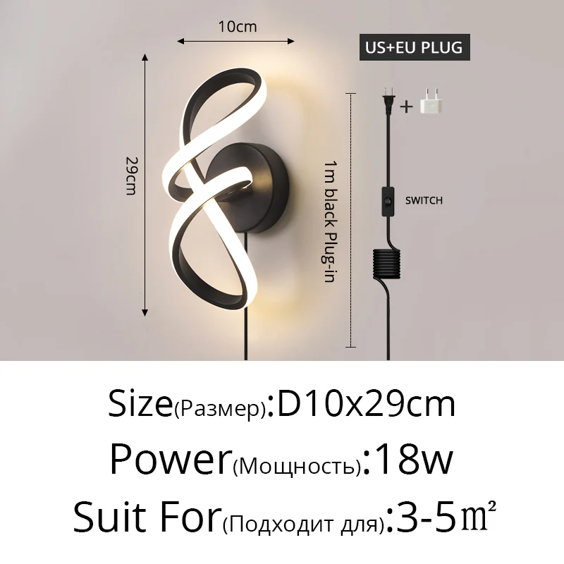 WOMO Musical Note Sculptural Wall Sconce-WM6015 - Image 37