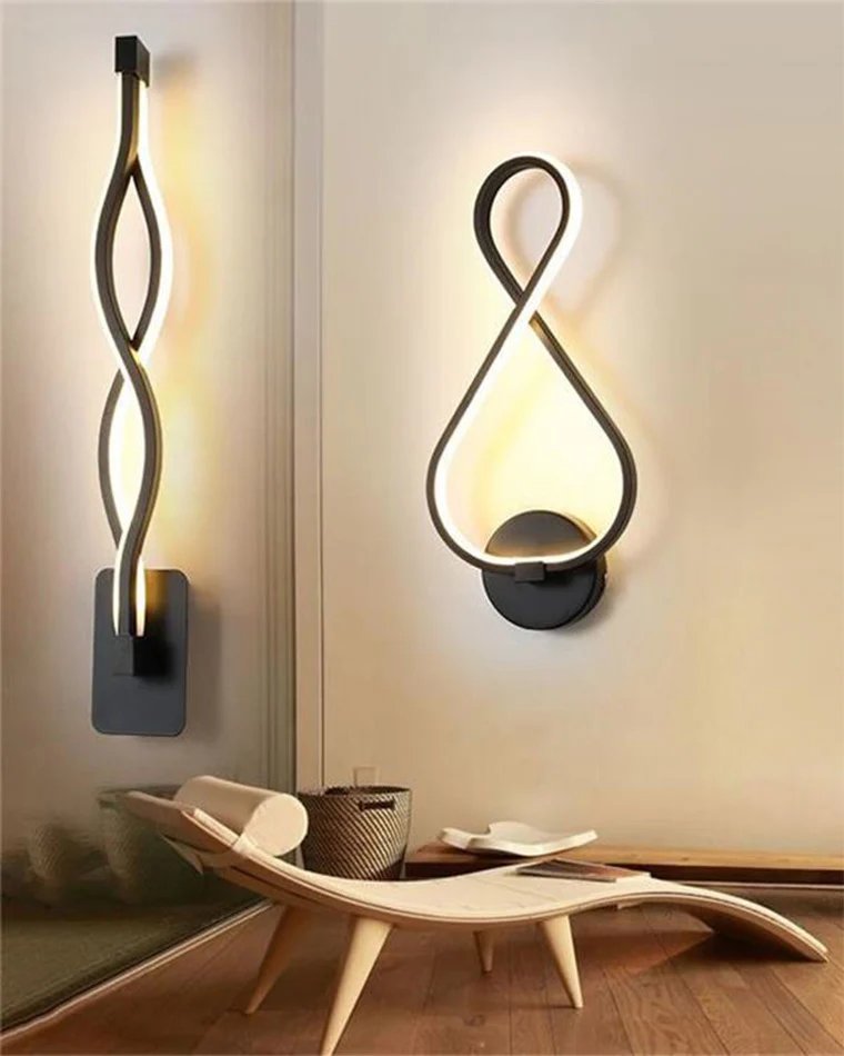 WOMO Musical Note Sculptural Wall Sconce-WM6015 - Image 4