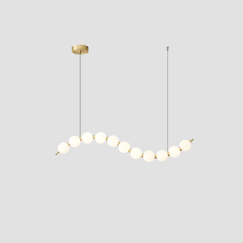 WOMO String Pearl Chandelier-WM2102 - Image 43