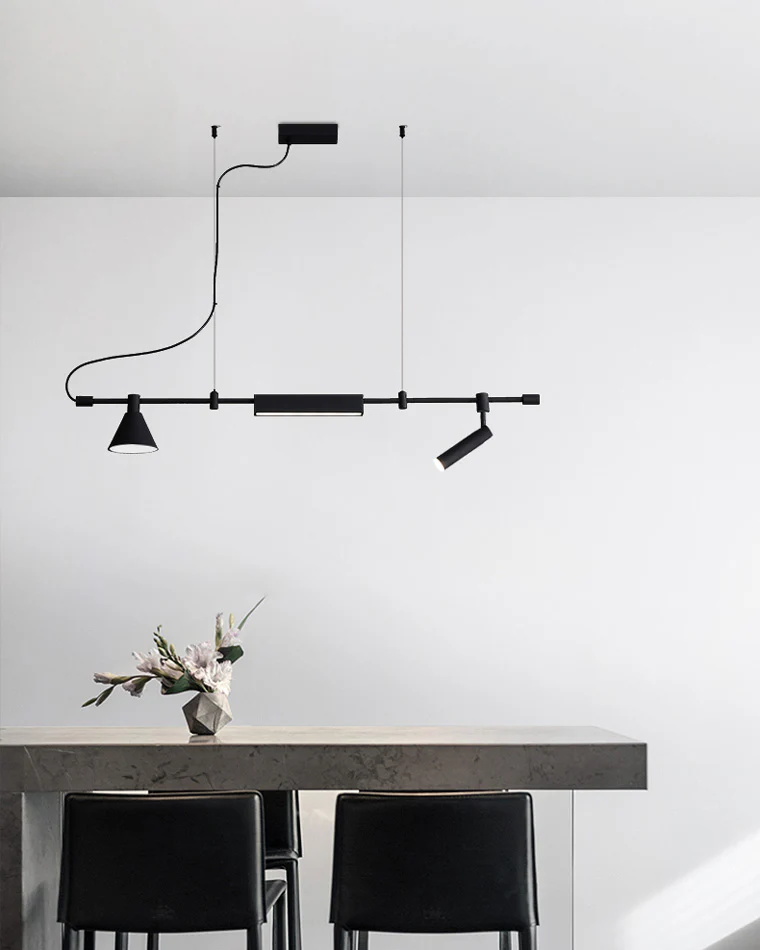 WOMO Spotlight Linear Pendant Light-WM2127 - Image 6