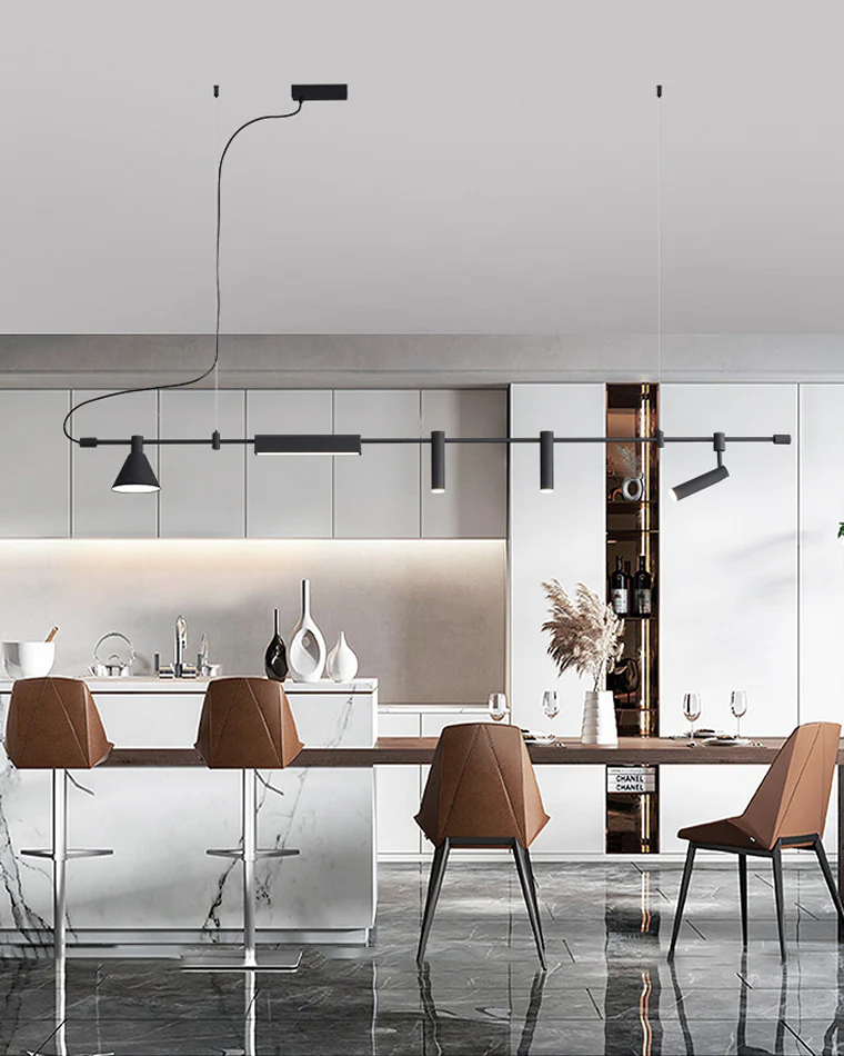WOMO Spotlight Linear Pendant Light-WM2127 - Image 8