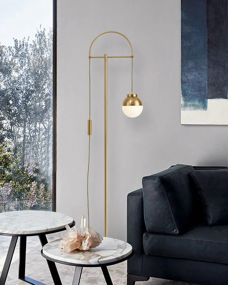 WOMO Bauhaus Globe Floor Lamp-WM7016 - Image 10