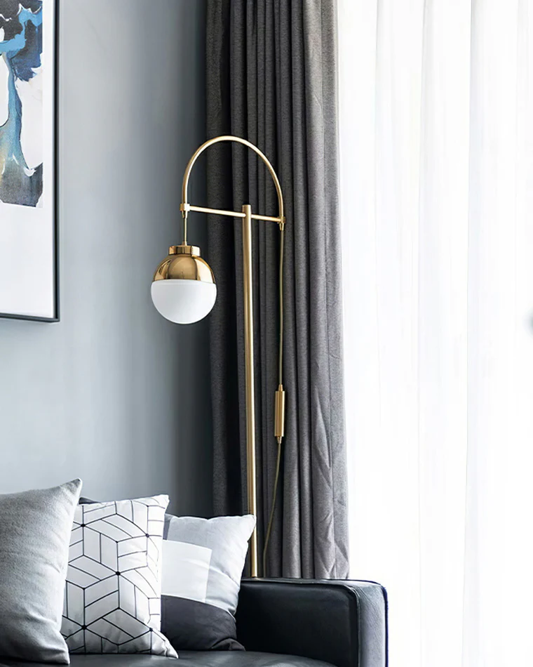 WOMO Bauhaus Globe Floor Lamp-WM7016 - Image 15
